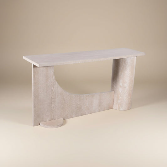 Spandrel Balanced Form Console Table