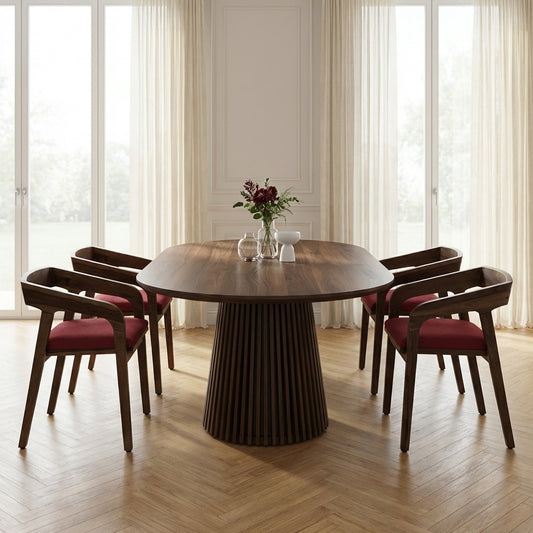 Kastel Arm Form Dining Chair