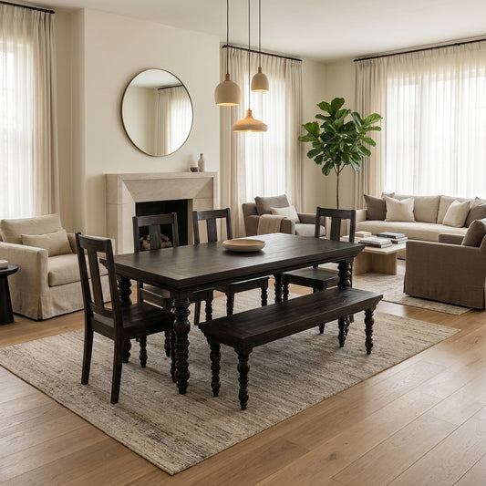Noctera Pedestal Dining Set