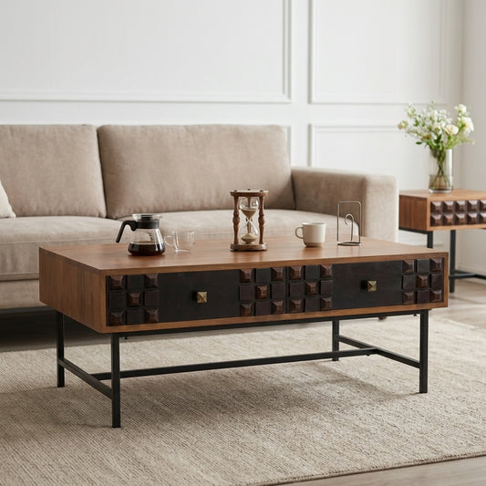 Orvani Diamond Face Coffee Table