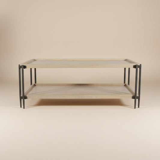 Framex Dual-Tier Coffee Table Set