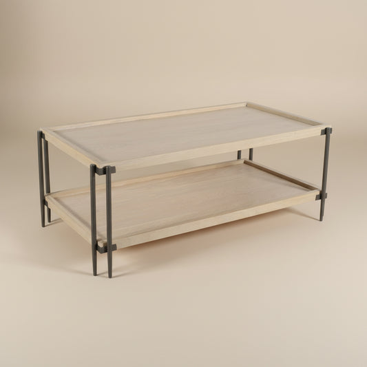 Framex Dual-Tier Coffee Table Set
