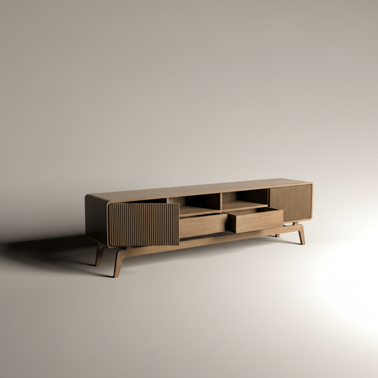 Norell Fluted TV Cabinet