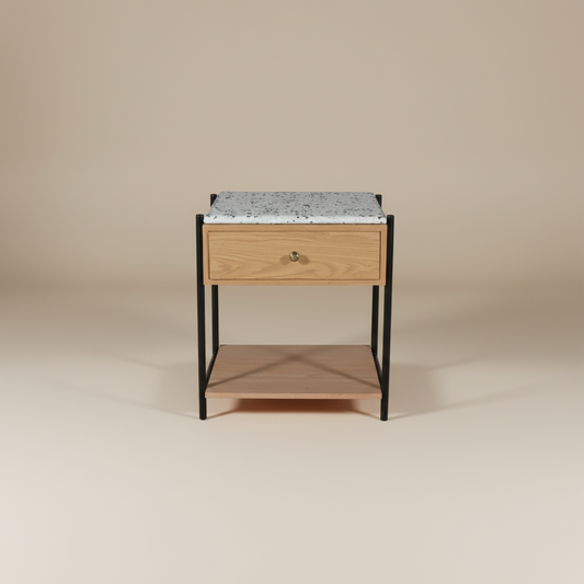 Nairo Crest Bedside Table