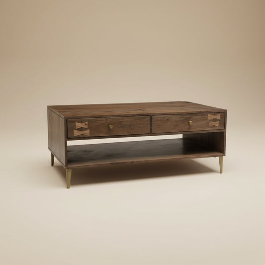 Liora Bow Inlay Coffee Table