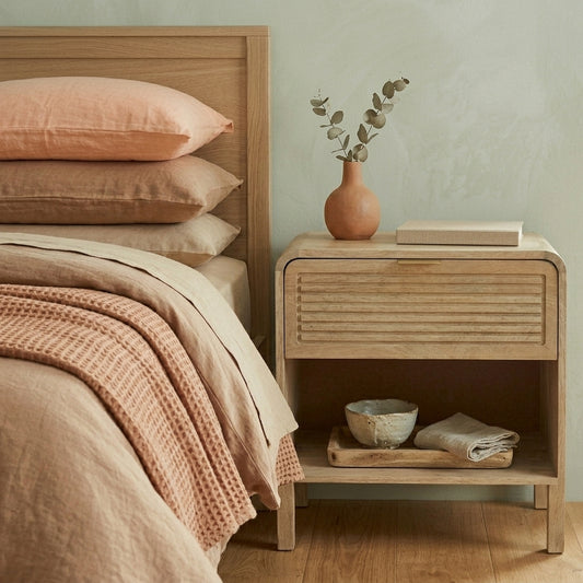 Revan Linear Bedside Table