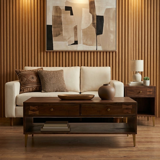 Liora Bow Inlay Coffee Table