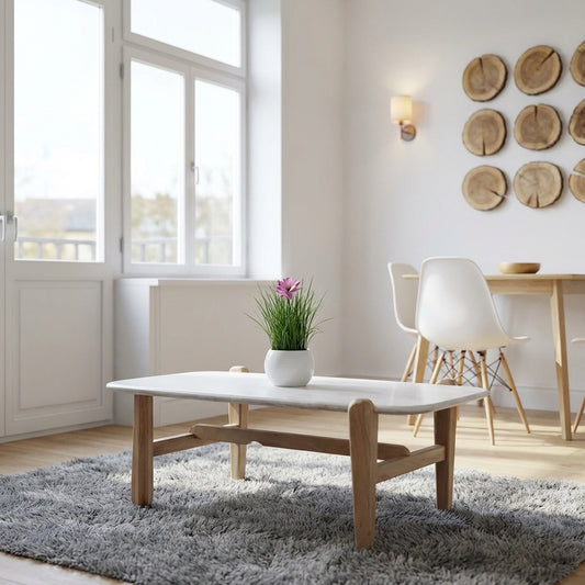 Kora Stone Coffee Table