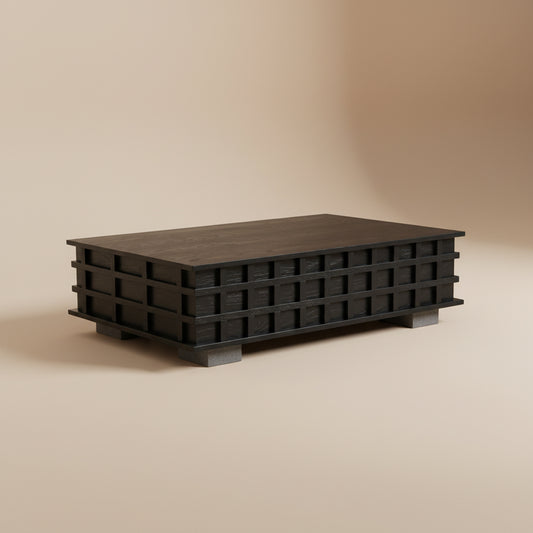 Gridlock Block Coffee Table