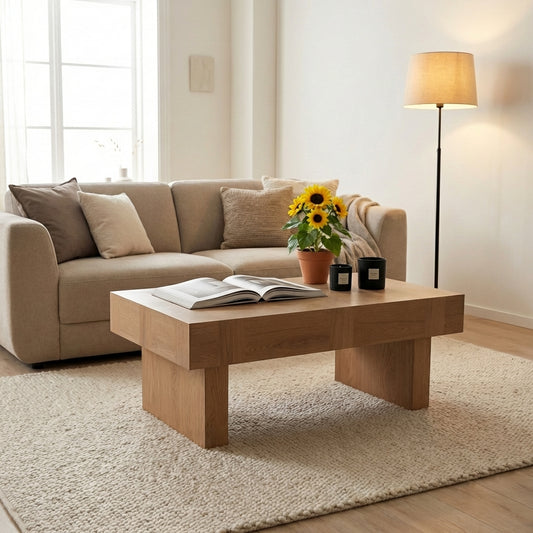 Kryse Veneer Coffee Table
