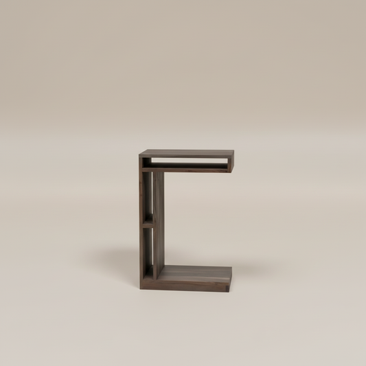 Slideo C-Shape Storage Table