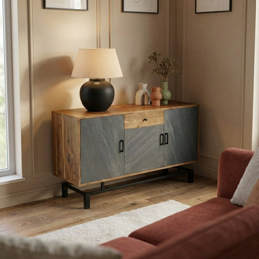 Mirov Three Door One Drawer Sideboard