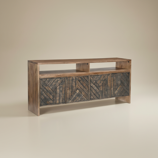 Bravik Distress Panel Sideboard