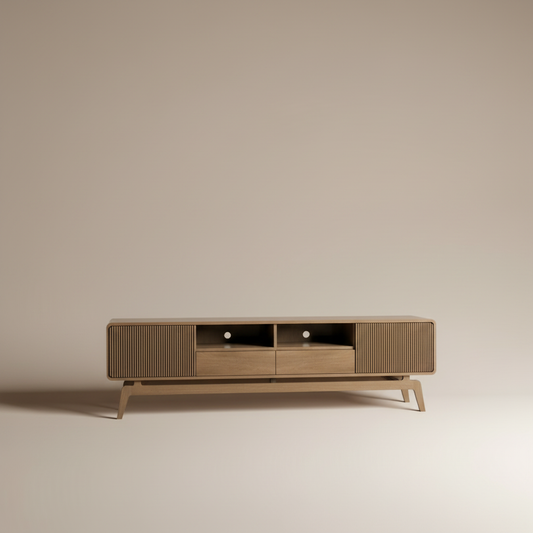 Norell Fluted TV Cabinet