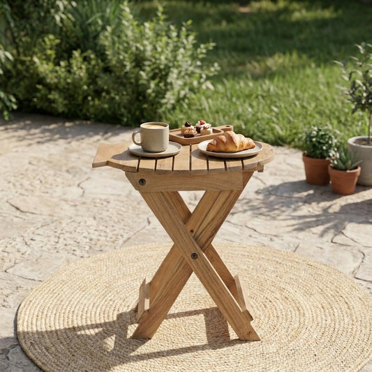 Fisora Foldable Bistro Table