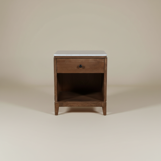 Aroha stone-finished top  Bedside Table
