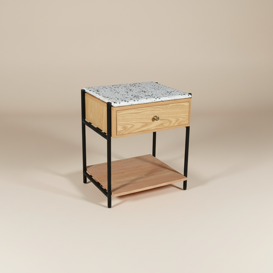Nairo Crest Bedside Table