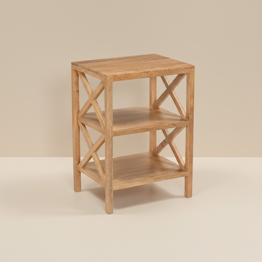 Axel Cross-Frame End Table